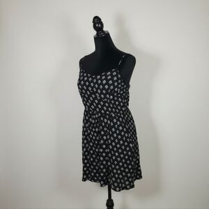 Rue21 Black and White Skater Mini Dress 3x Fit And Flare Plus